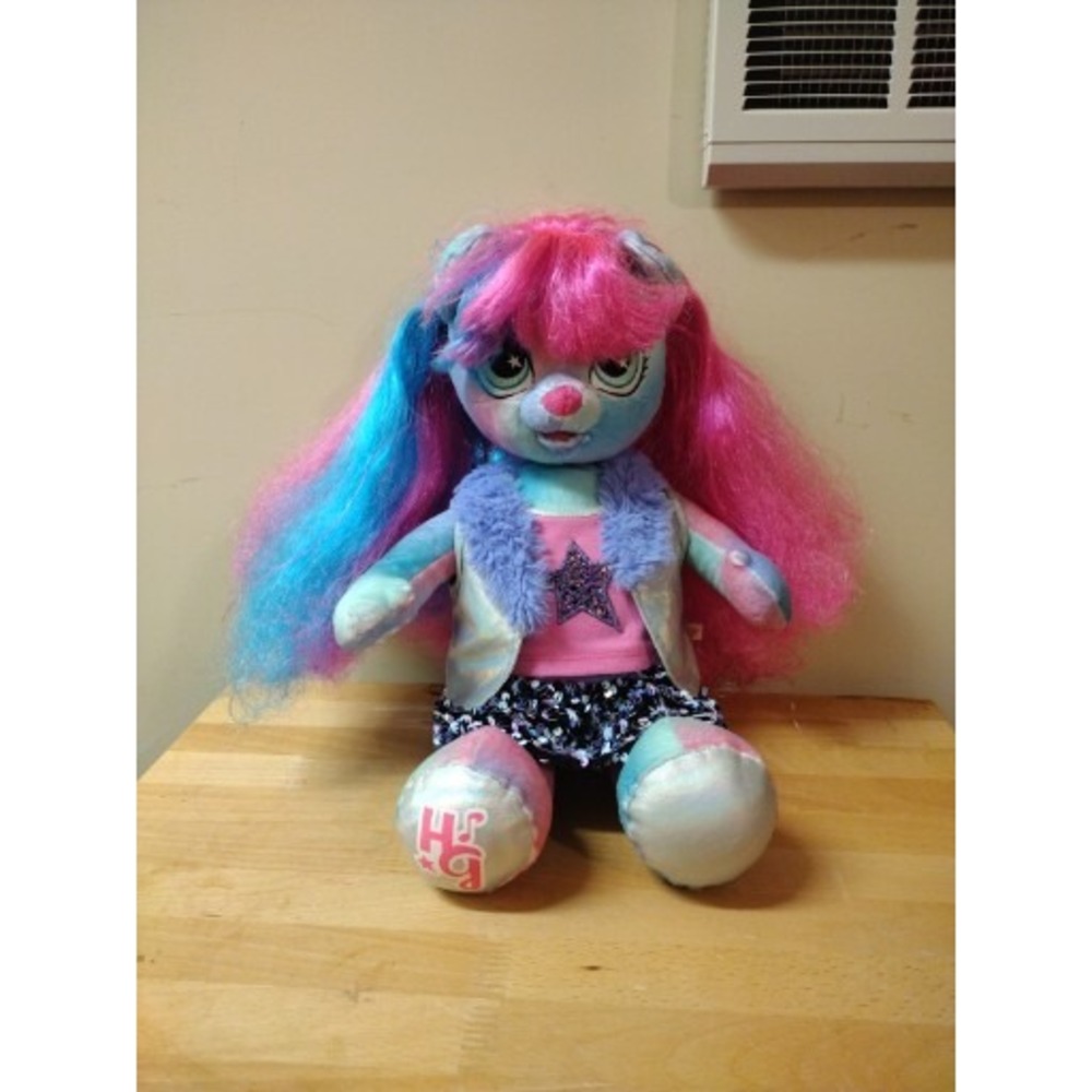 2021 Build A Bear Workshop Stuffed Plush Honey Girls Viv Bear 18". M